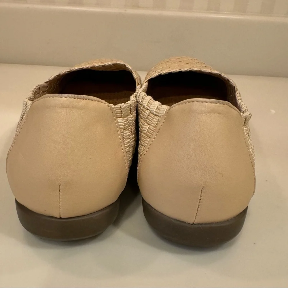 Comfortview The Bethany Slip On Flat - Khaki Metallic